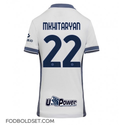 Inter Milan Henrikh Mkhitaryan #22 Udebanetrøje Dame 2024-25 Kortærmet